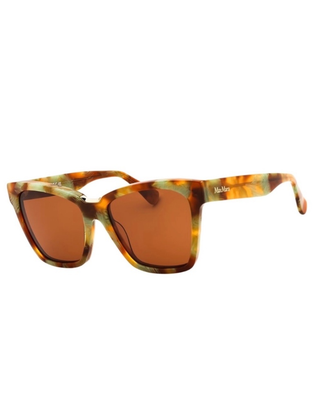 Max Mara Women's MM0089 55mm Havana Sunglasses - New